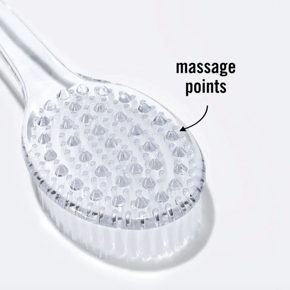 NEW Shower Brush, Dual Tool